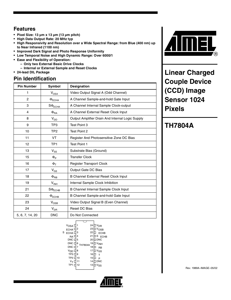 Rainbow Electronics TH7804A User Manual | 11 pages