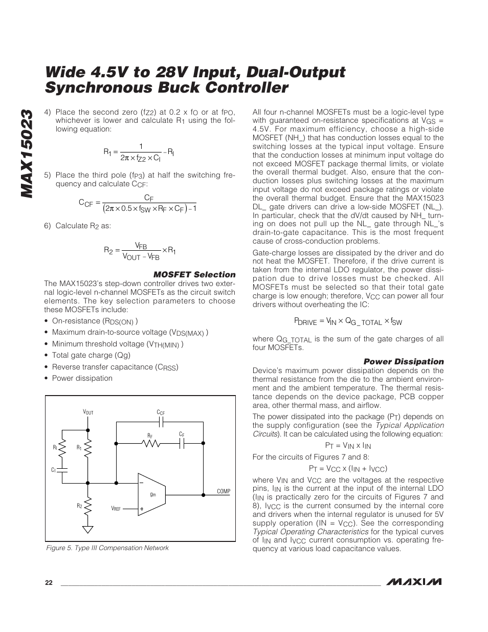 Rainbow Electronics MAX15023 User Manual | Page 22 / 27