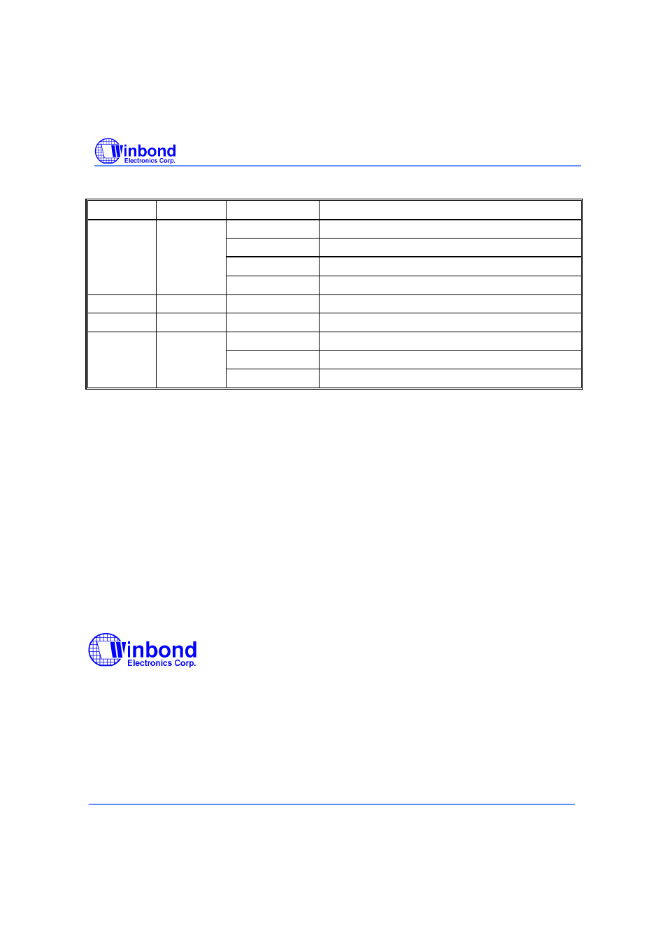 Rainbow Electronics W29EE011 User Manual | Page 20 / 20