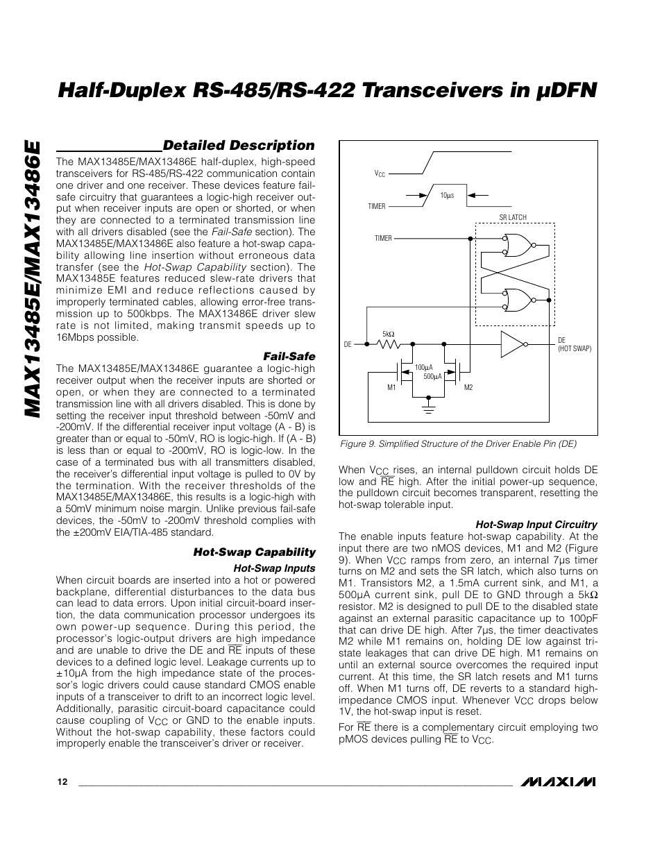 Detailed description | Rainbow Electronics MAX13486E User Manual | Page 12 / 16