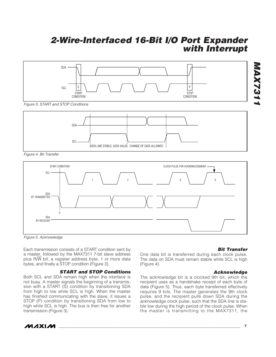 Rainbow Electronics MAX7311 User Manual | Page 7 / 17