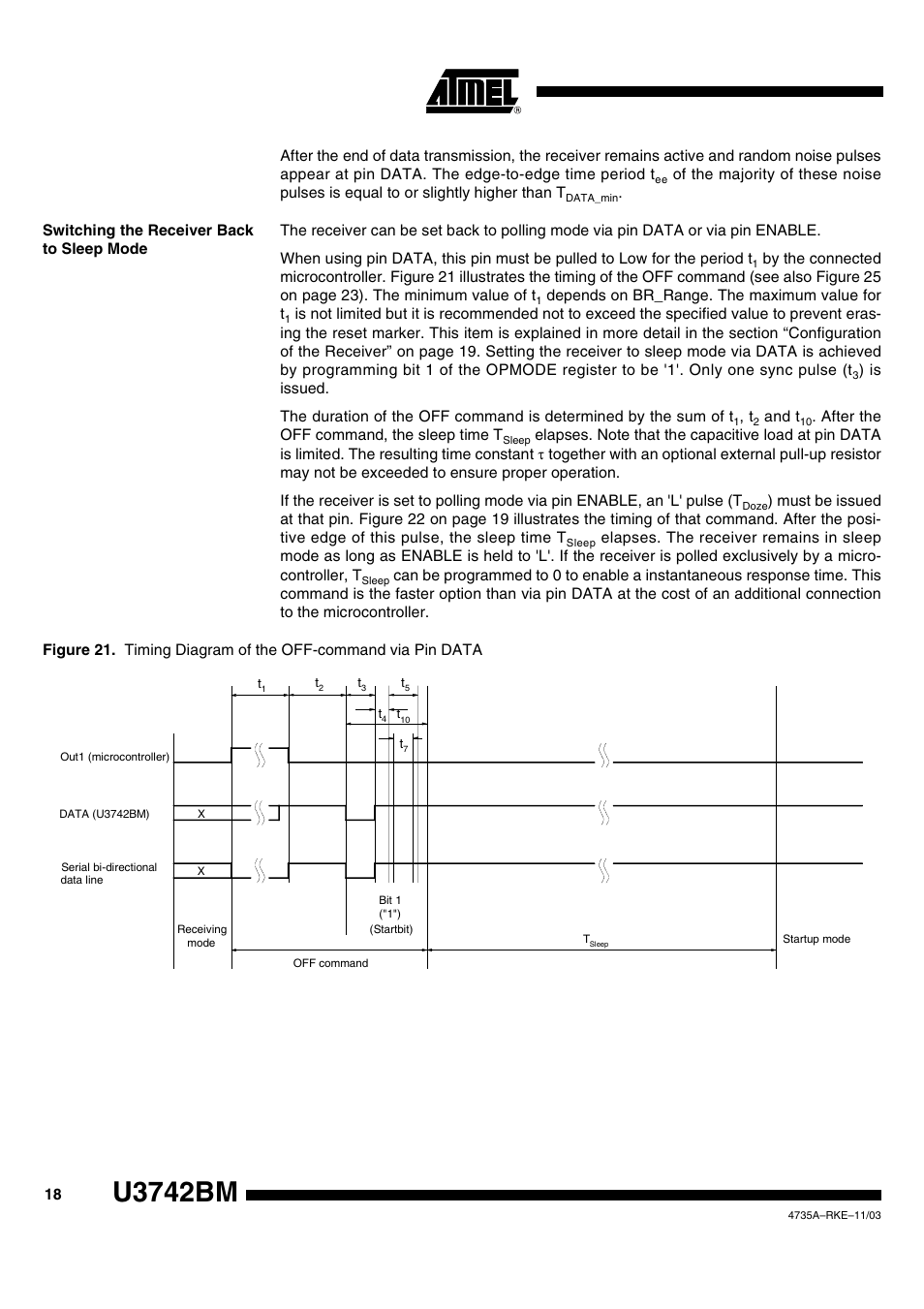 U3742bm | Rainbow Electronics U3742BM User Manual | Page 18 / 32