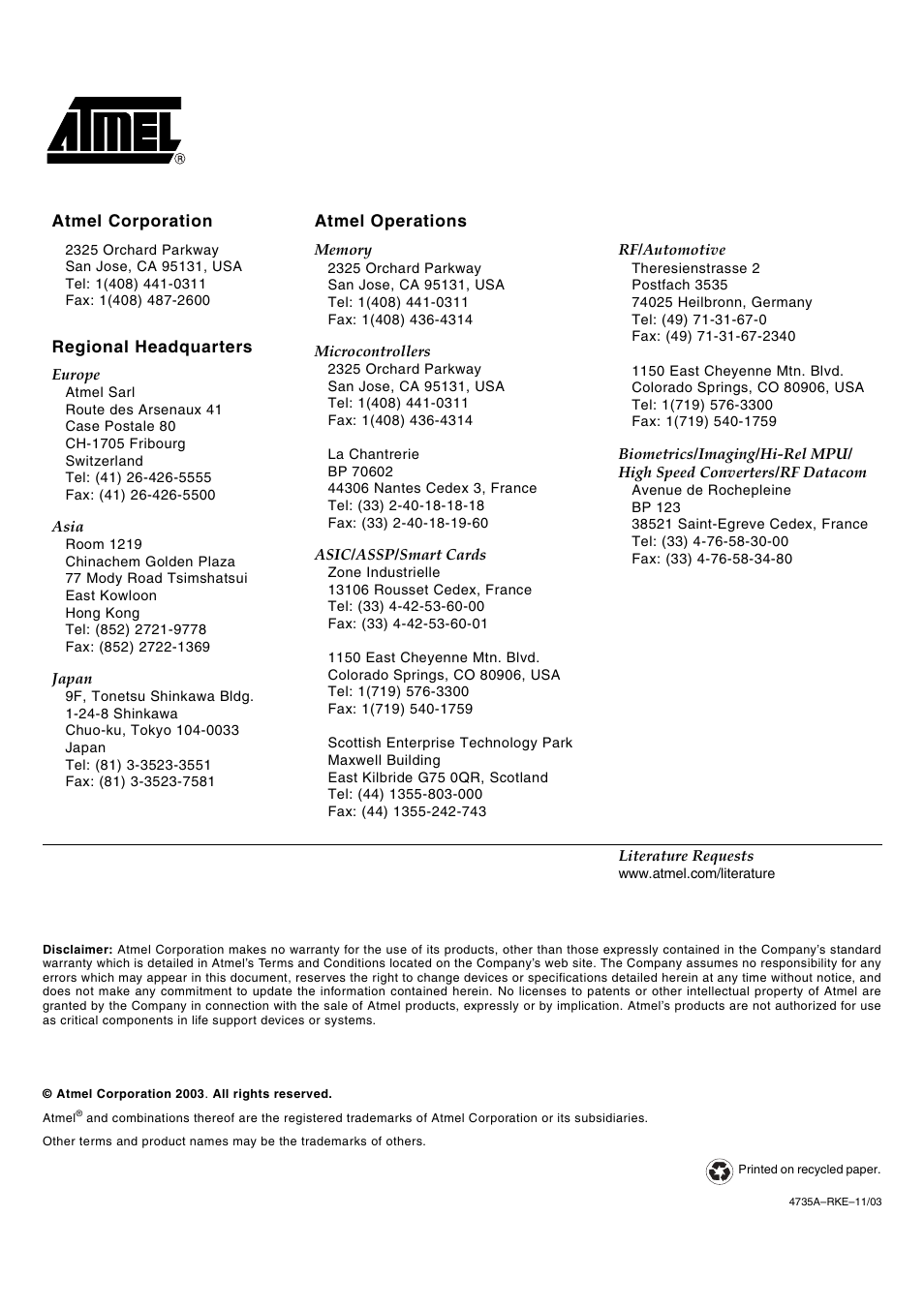 Rainbow Electronics U3742BM User Manual | Page 32 / 32