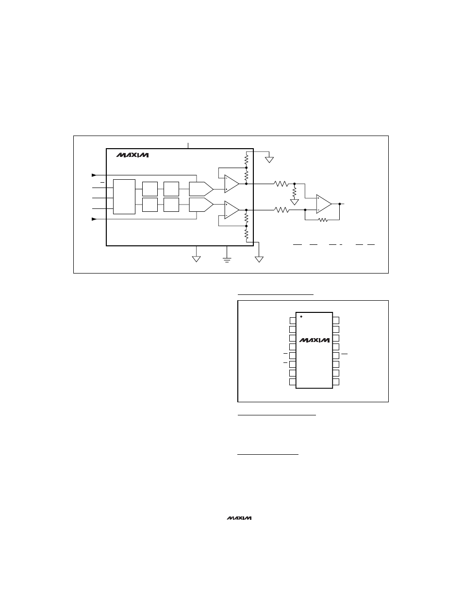 Chip information, Pin configuration package information | Rainbow Electronics MAX5104 User Manual | Page 12 / 12