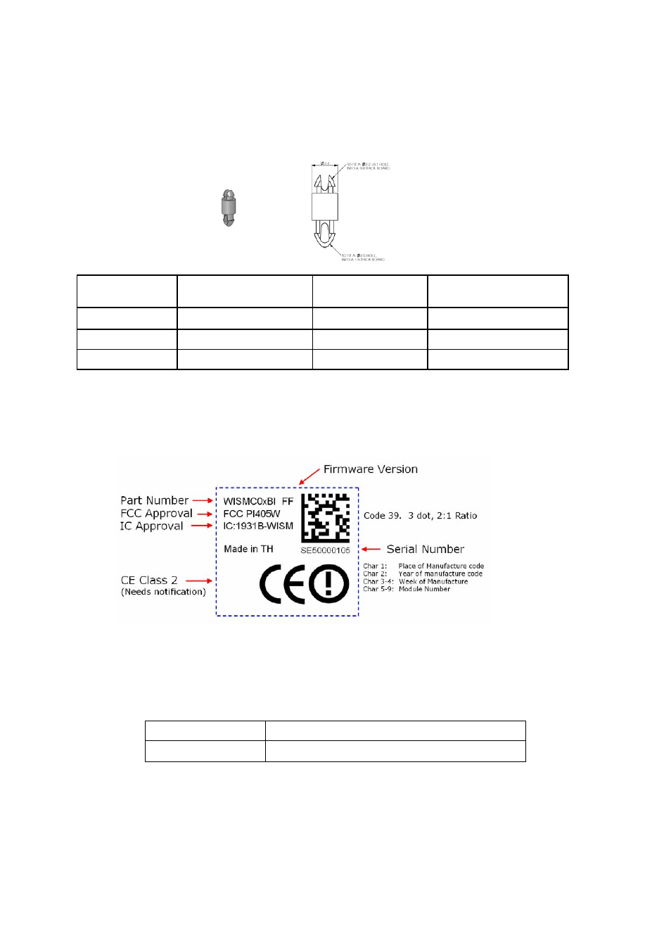 1 fixing pillars, 9 labelling, 10 ordering information | Rainbow Electronics DAB-WLS-C01 (WiFi) User Manual | Page 17 / 20