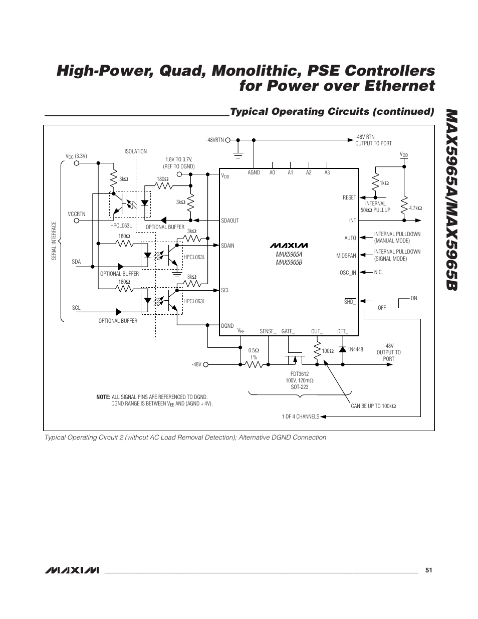 Typical operating circuits (continued) | Rainbow Electronics MAX5965B User Manual | Page 51 / 52