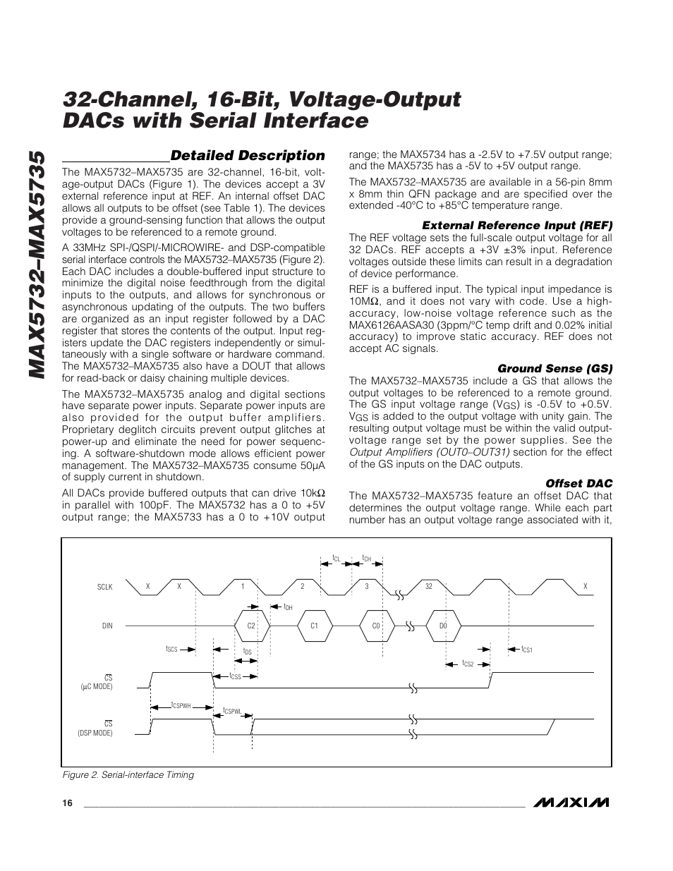 Detailed description | Rainbow Electronics MAX5735 User Manual | Page 16 / 26