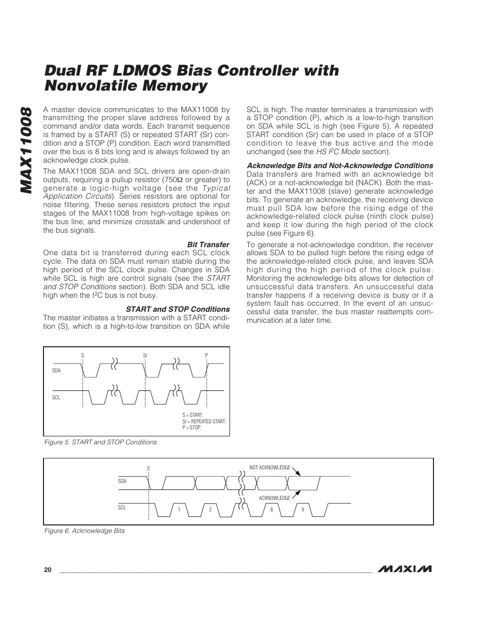 Rainbow Electronics MAX11008 User Manual | Page 20 / 67