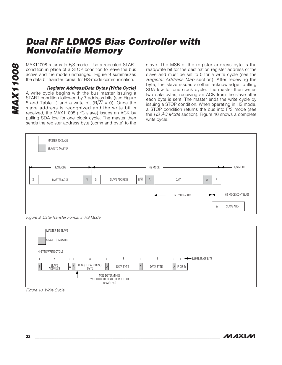 Rainbow Electronics MAX11008 User Manual | Page 22 / 67