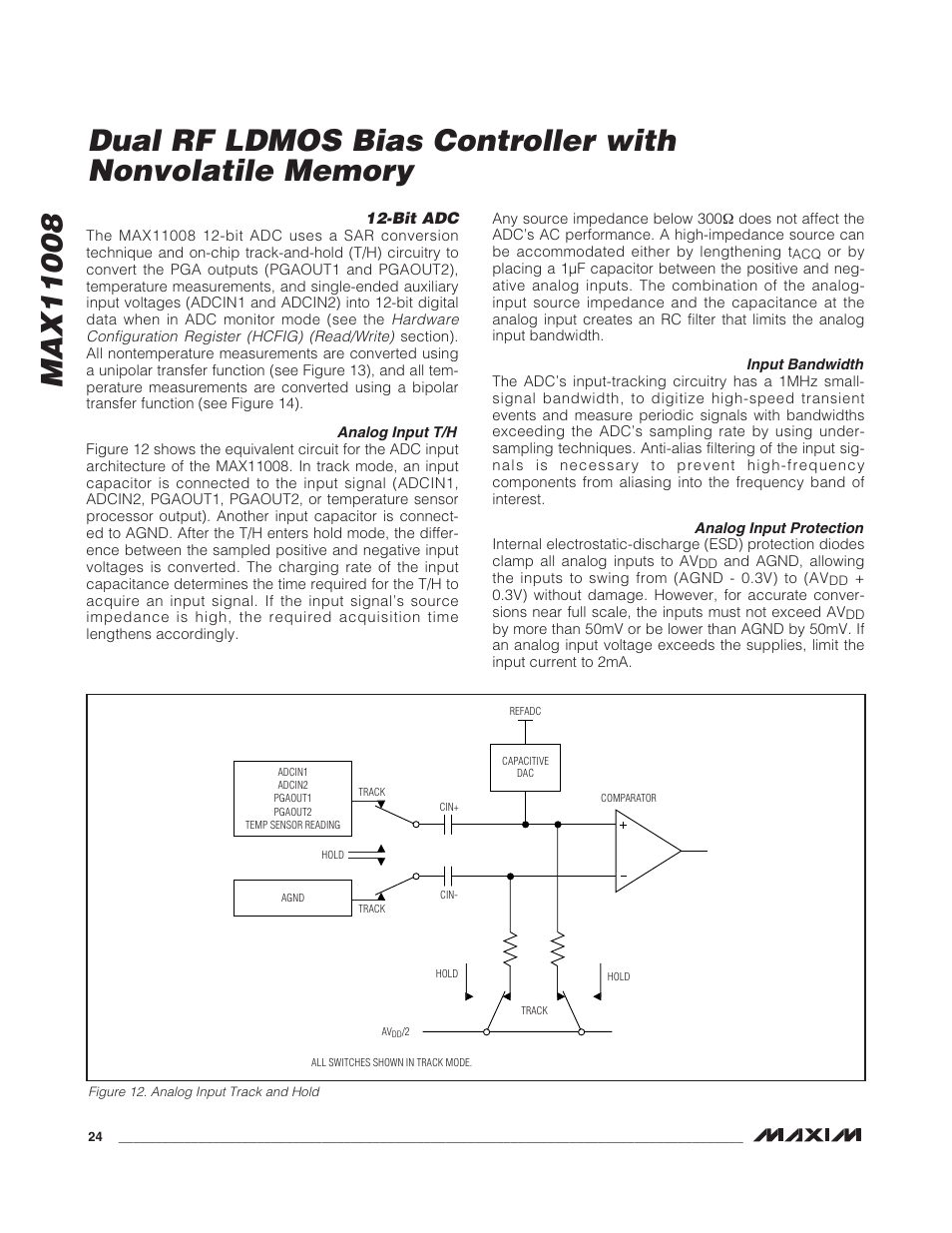 Rainbow Electronics MAX11008 User Manual | Page 24 / 67