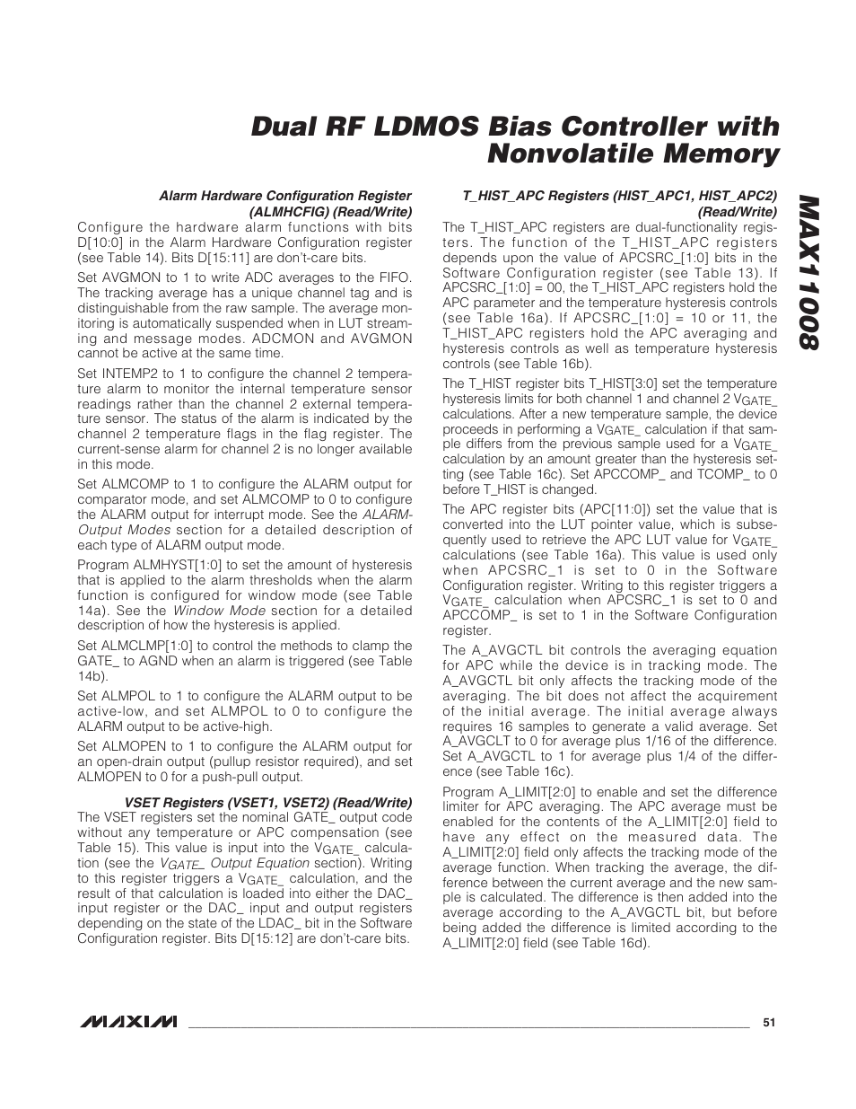 Rainbow Electronics MAX11008 User Manual | Page 51 / 67