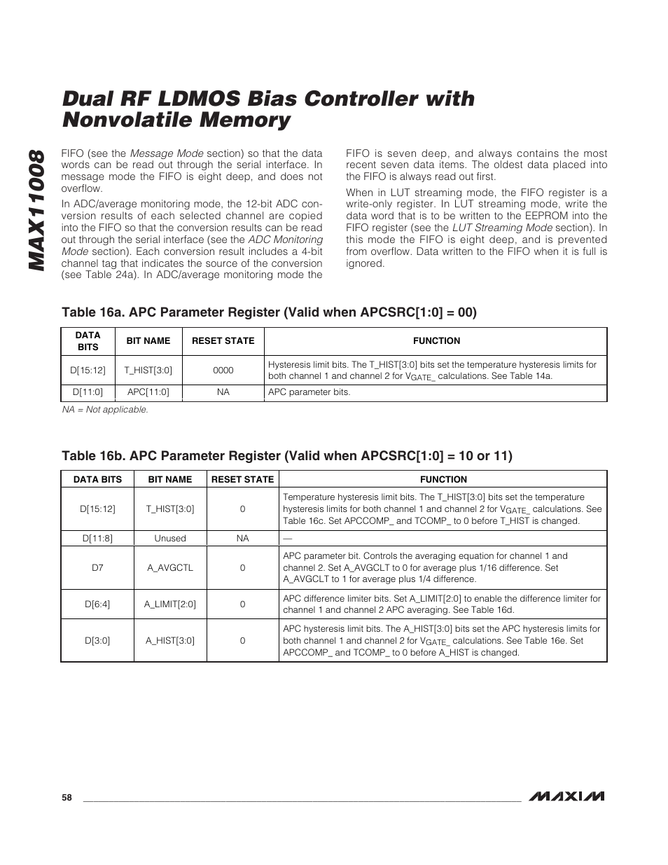 Rainbow Electronics MAX11008 User Manual | Page 58 / 67