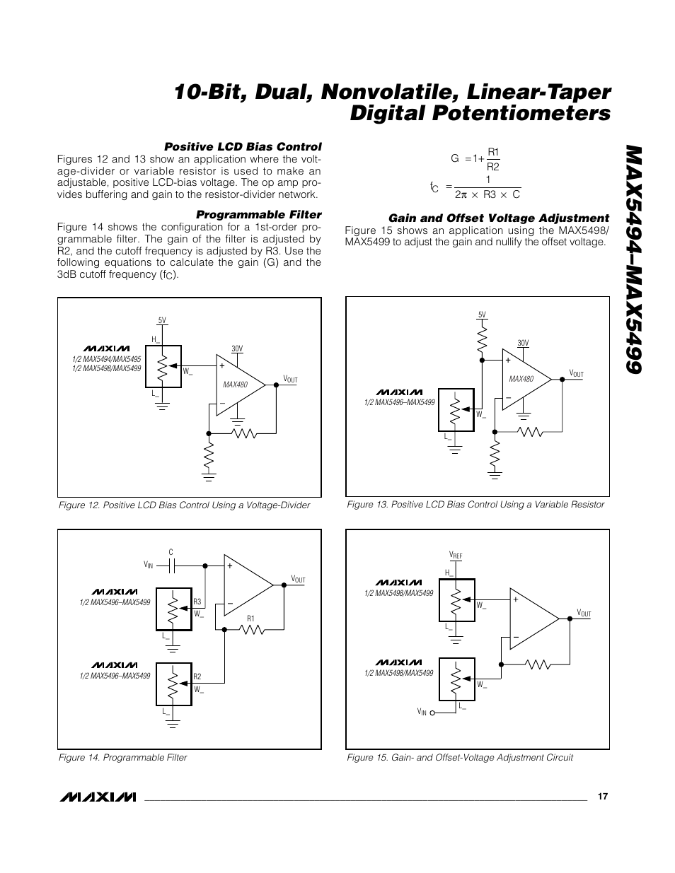 Rainbow Electronics MAX5499 User Manual | Page 17 / 20