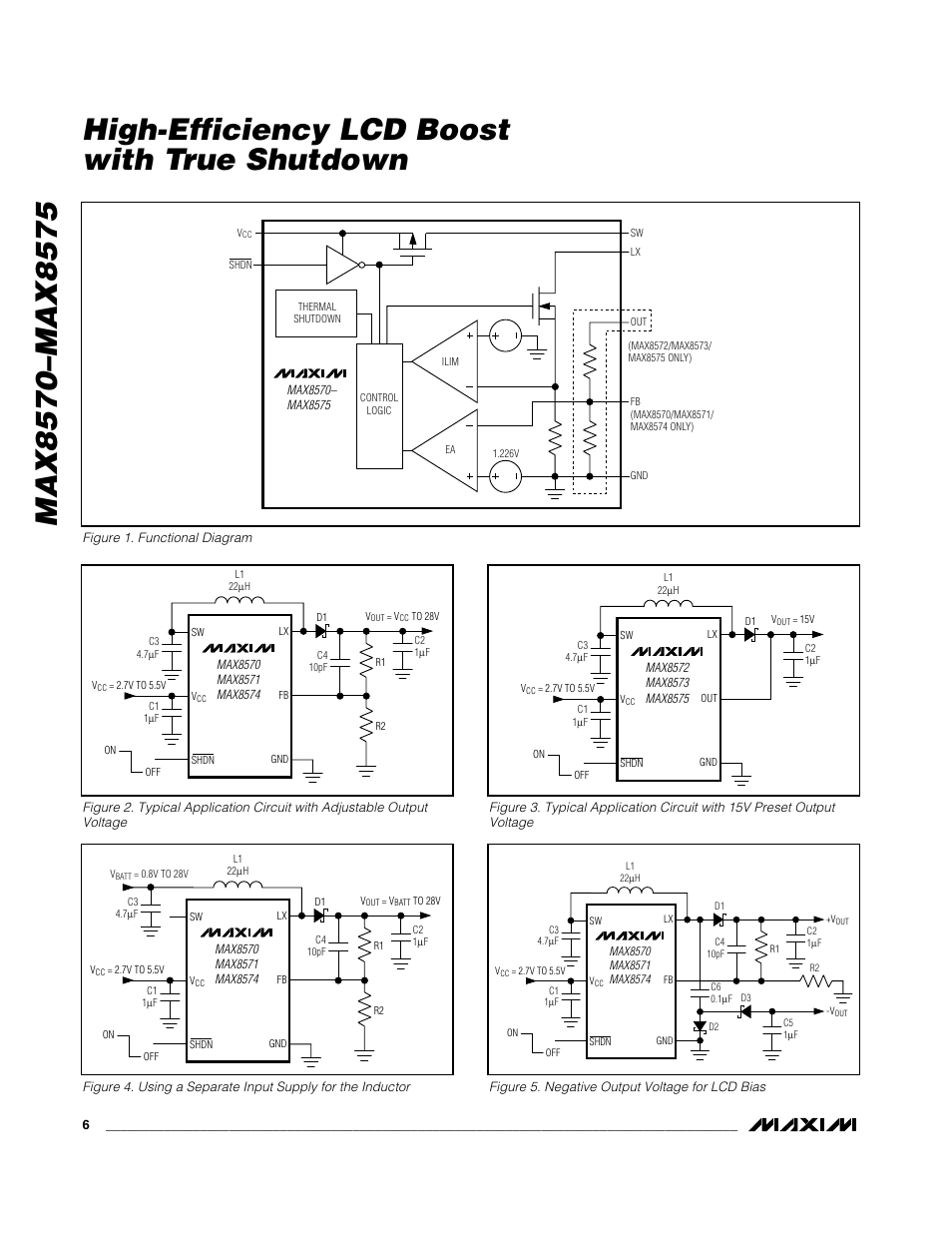 Rainbow Electronics MAX8575 User Manual | Page 6 / 10