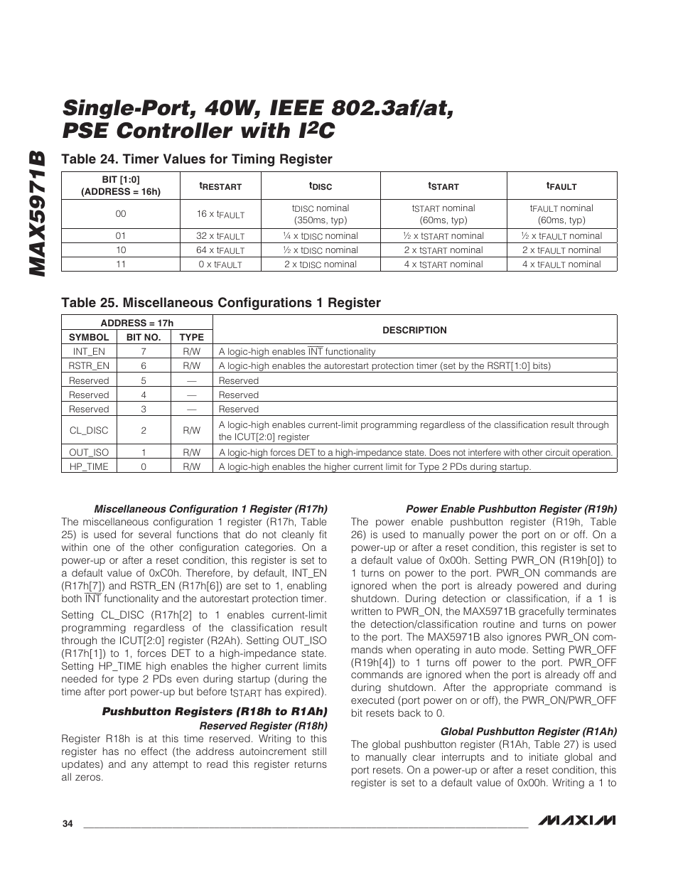 Rainbow Electronics MAX5971B User Manual | Page 34 / 46