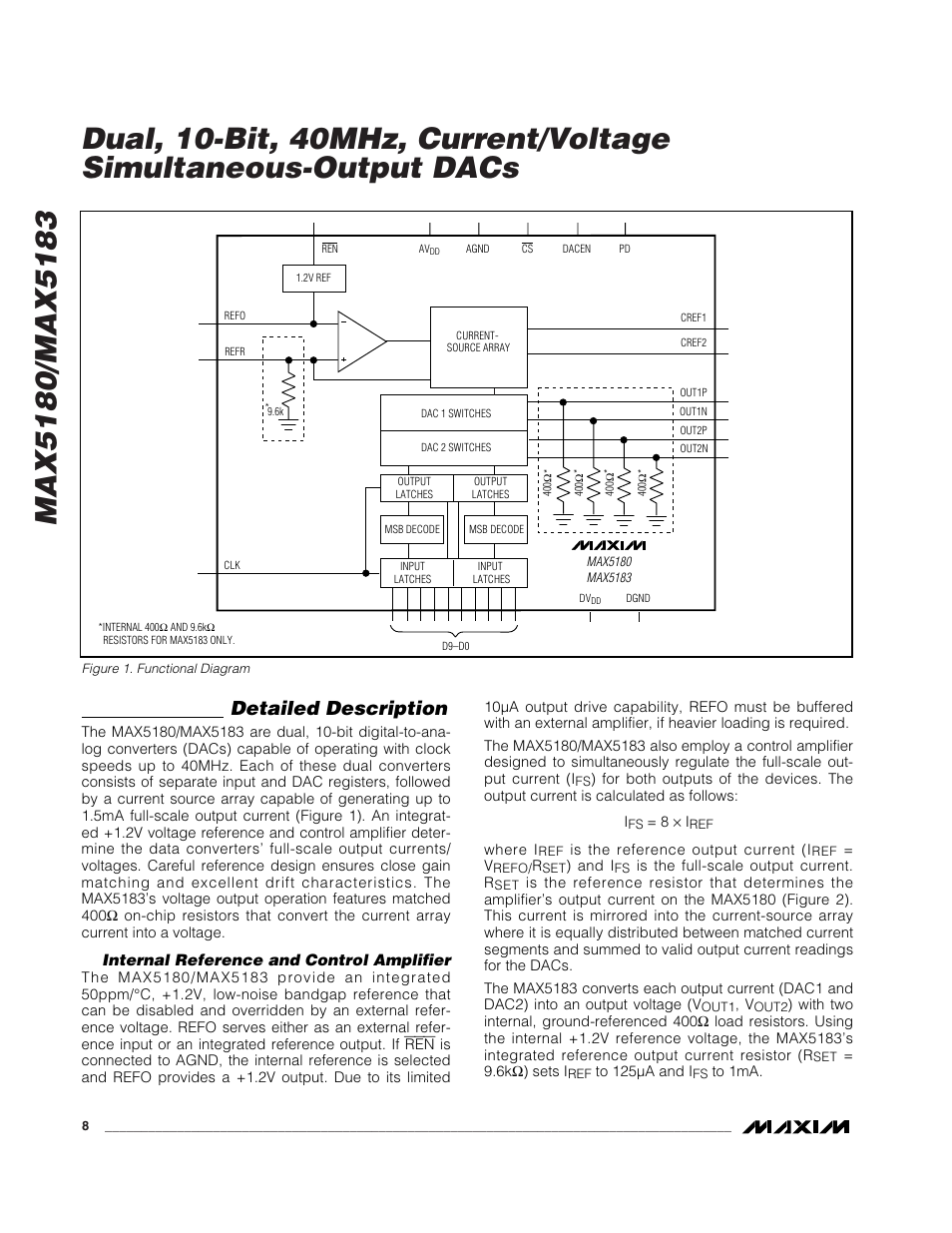 Detailed description | Rainbow Electronics MAX5183 User Manual | Page 8 / 15