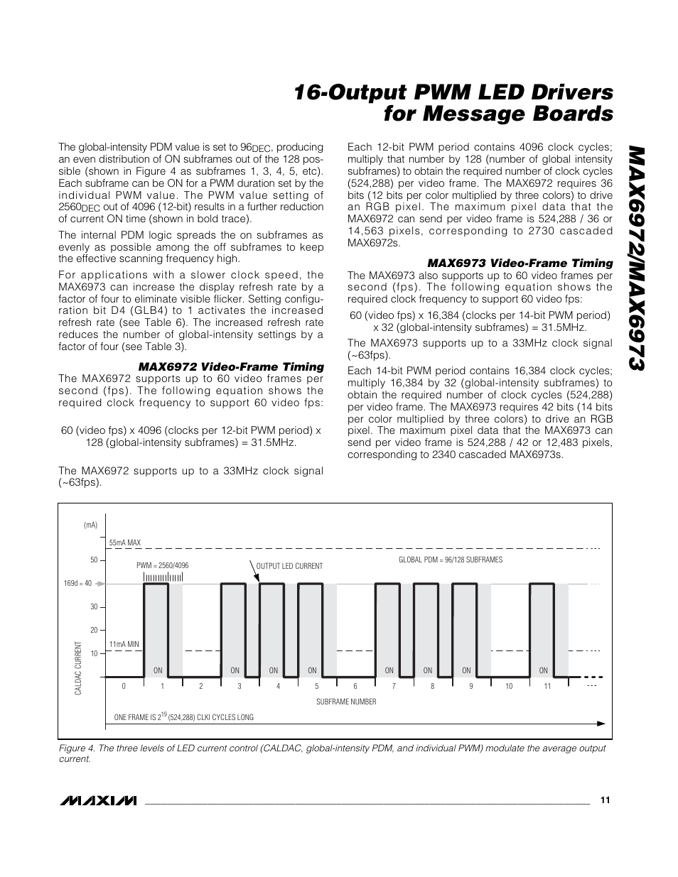 Rainbow Electronics MAX6973 User Manual | Page 11 / 23