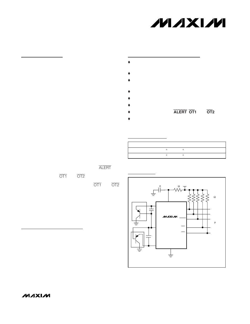 Rainbow Electronics MAX6696 User Manual | 20 pages
