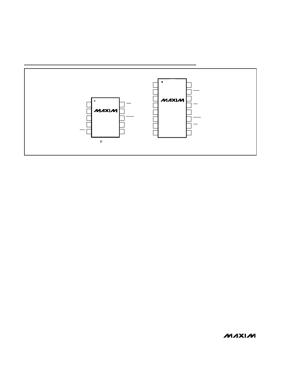 Pin configurations | Rainbow Electronics MAX6696 User Manual | Page 18 / 20