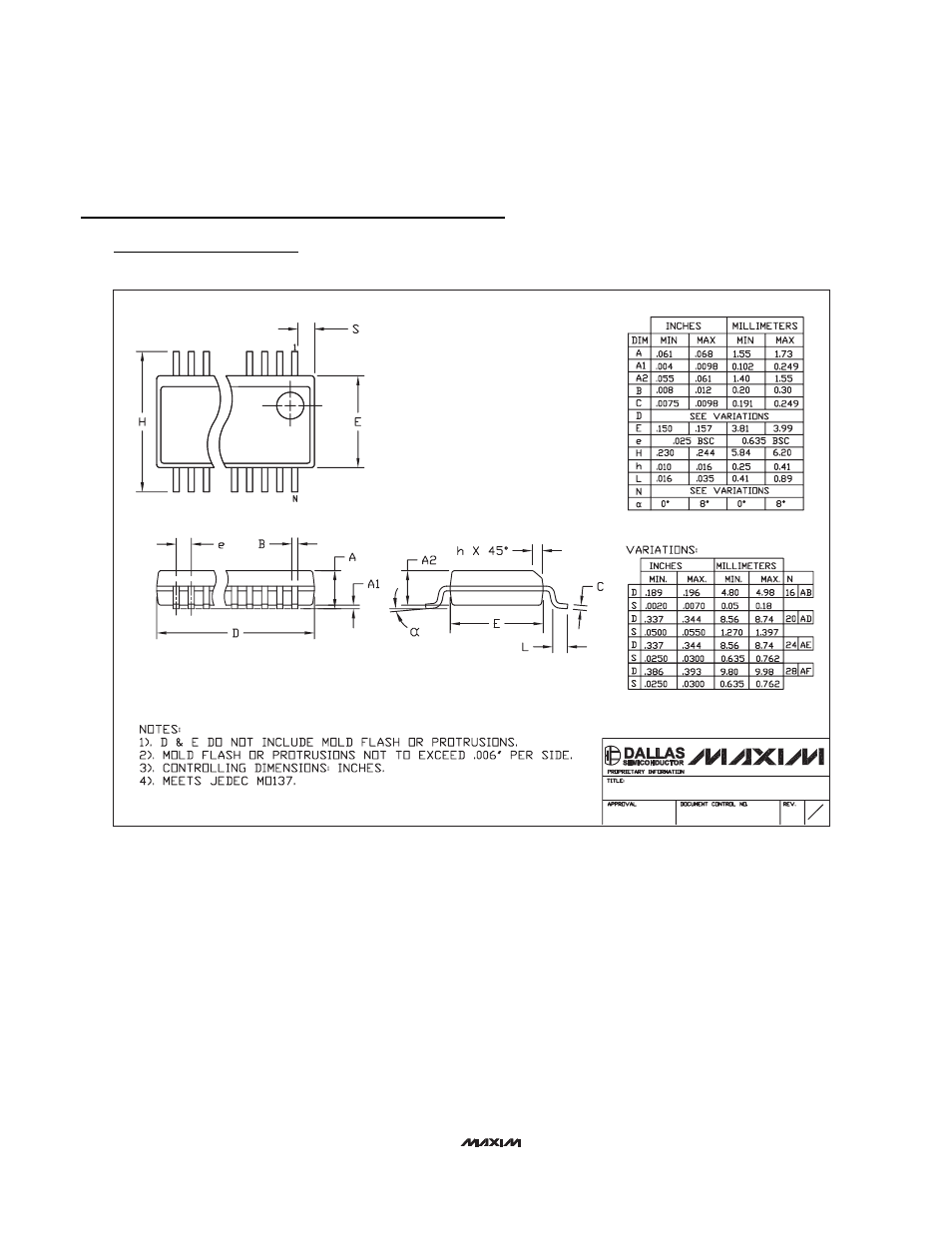 Package information (continued) | Rainbow Electronics MAX6696 User Manual | Page 20 / 20
