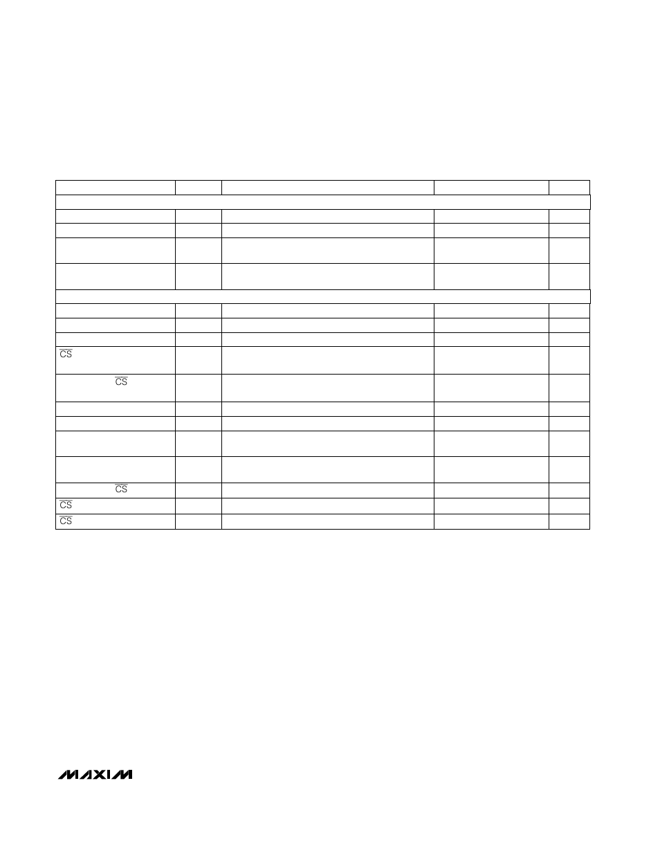 Electrical characteristics—max5159 (continued) | Rainbow Electronics MAX5159 User Manual | Page 5 / 16