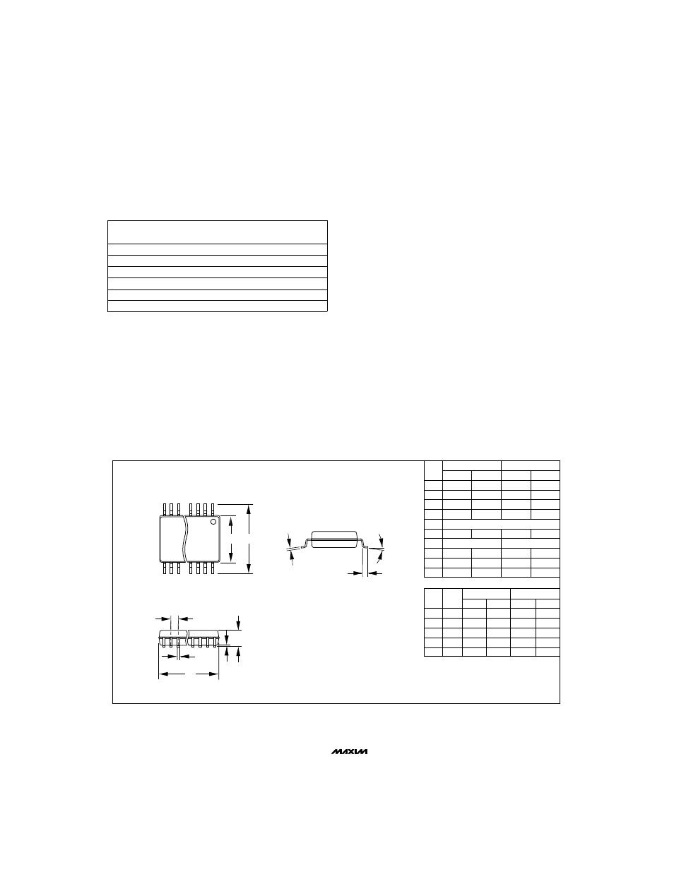 Ssop shrink small-outline package | Rainbow Electronics MAX5253 User Manual | Page 16 / 16