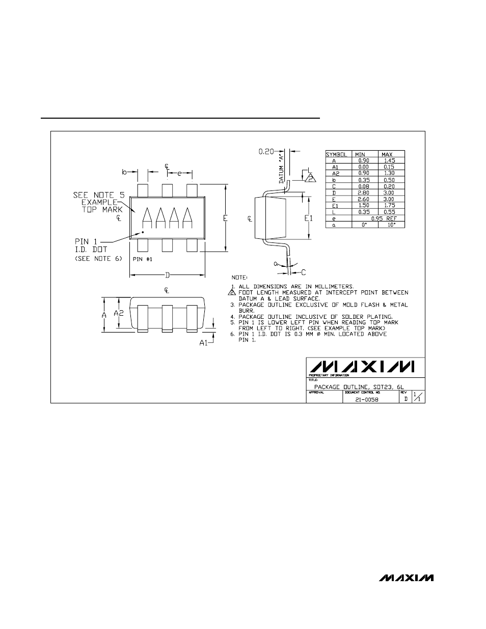 Rainbow Electronics MAX6575H User Manual | Page 10 / 12