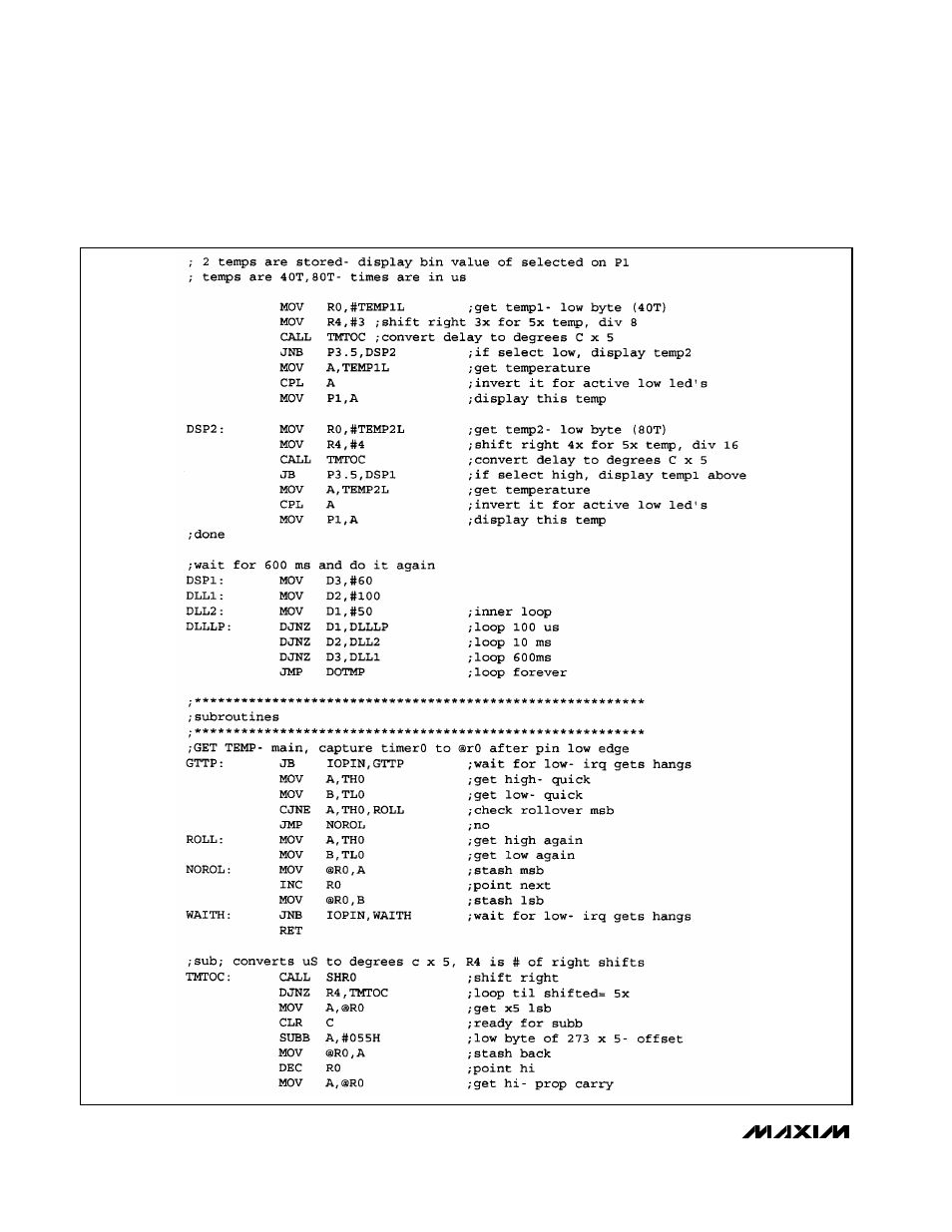 Rainbow Electronics MAX6575H User Manual | Page 8 / 12