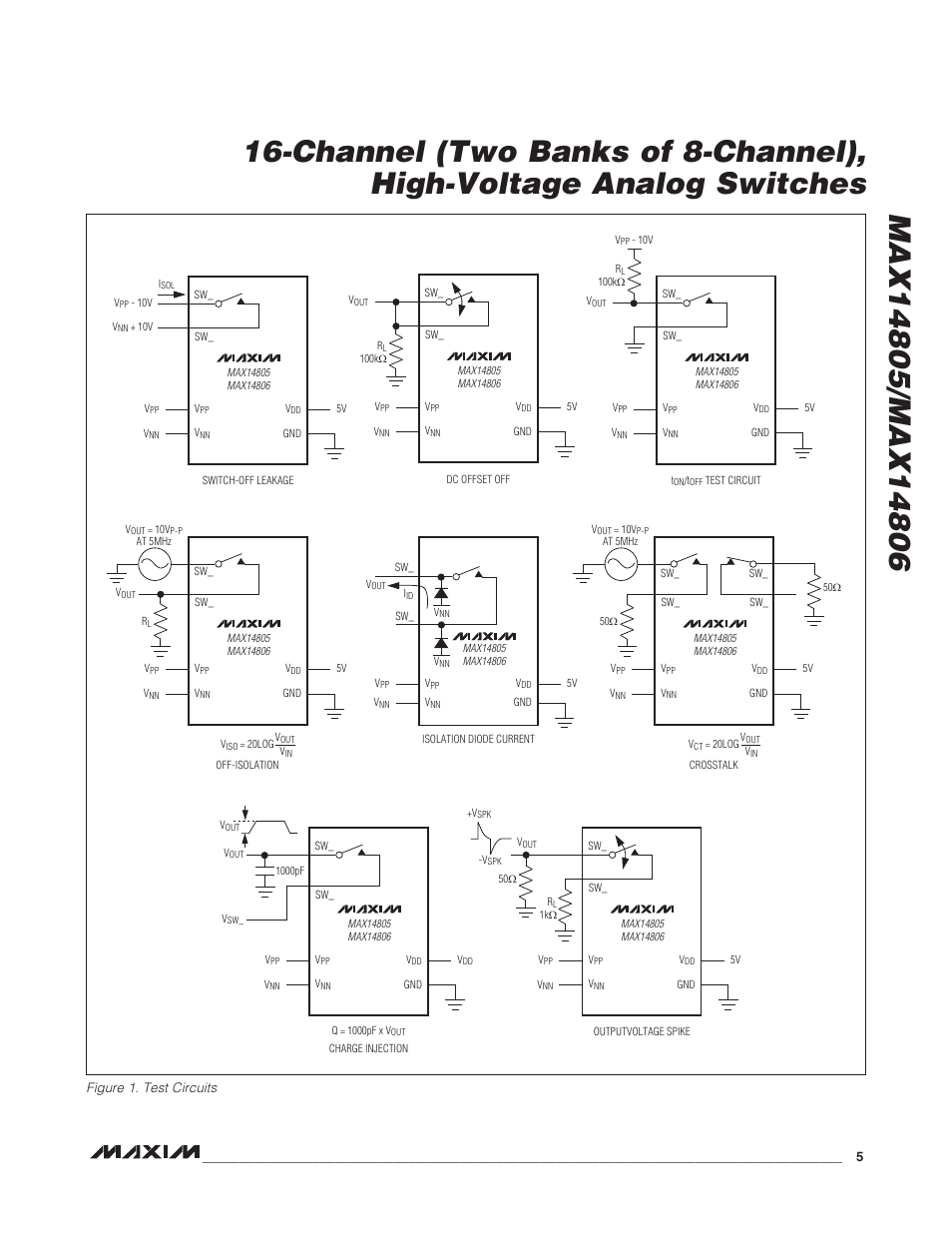 Rainbow Electronics MAX14806 User Manual | Page 5 / 14