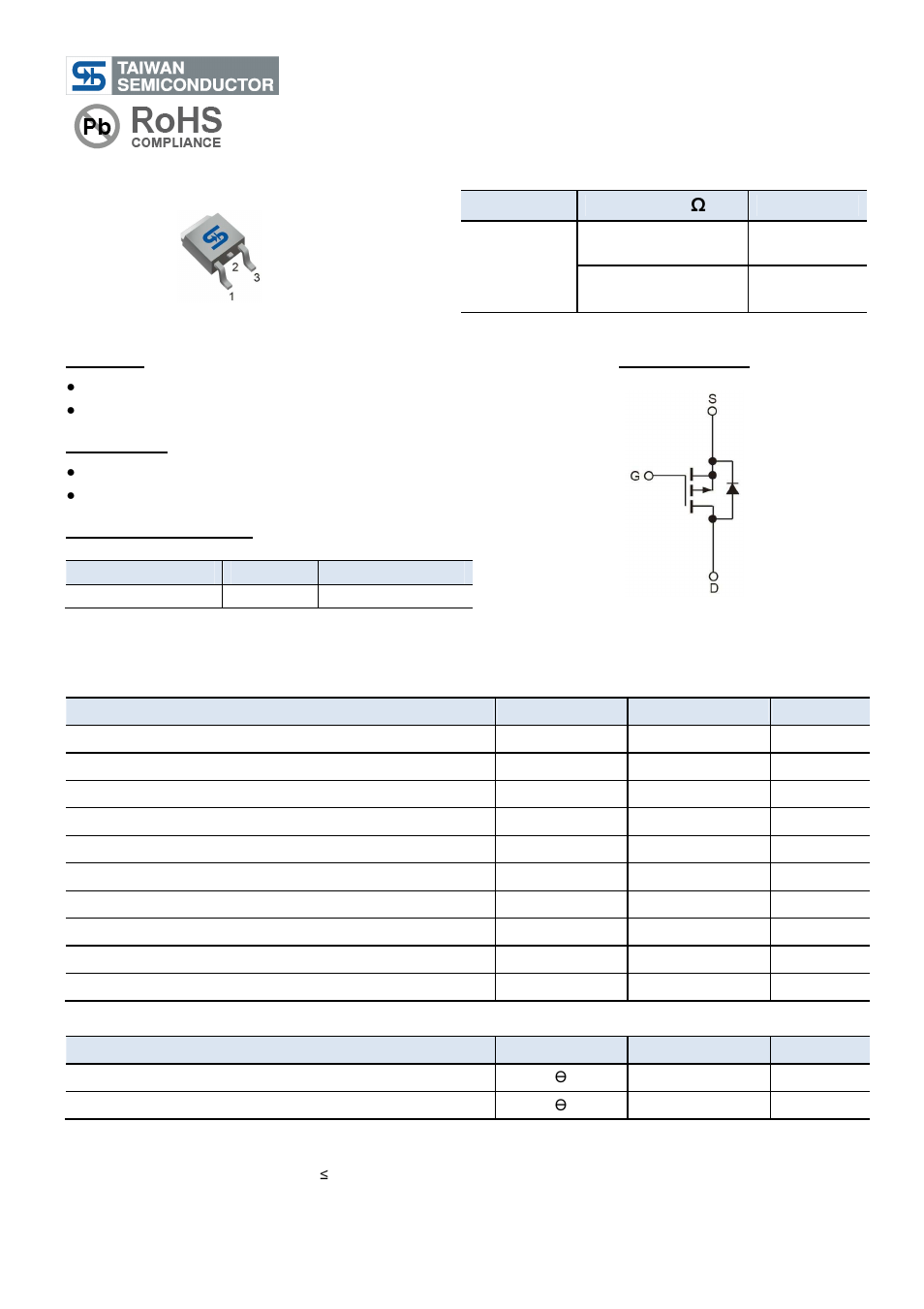 Rainbow Electronics TSM10P06 User Manual | 4 pages