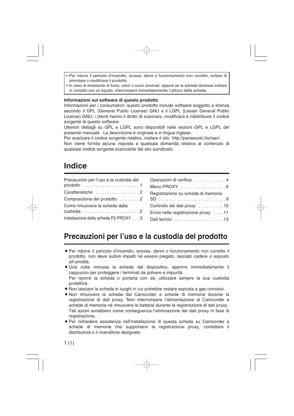 Panasonic AJ-YAX800 User Manual | Page 42 / 104