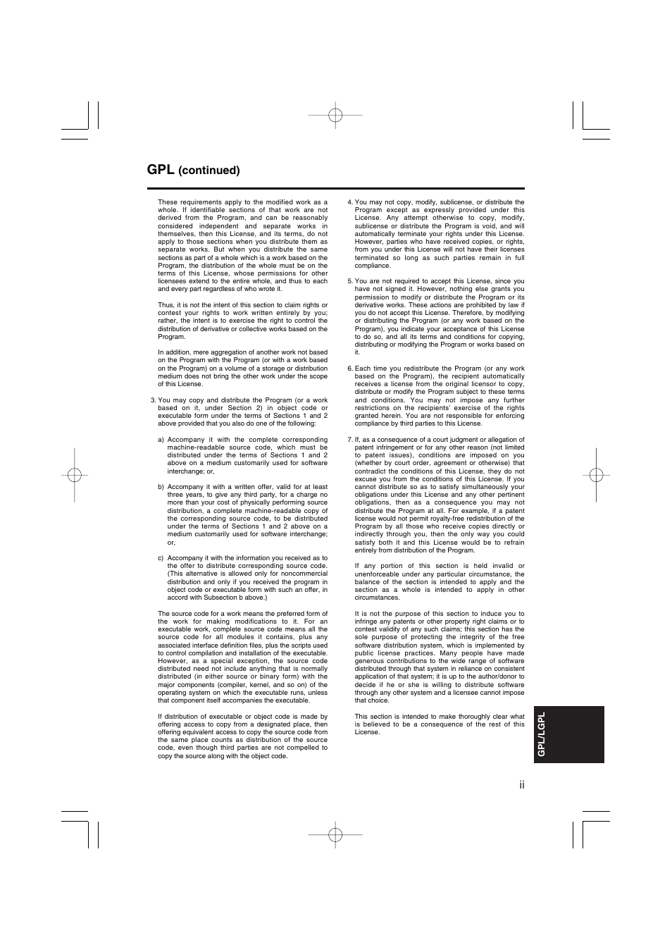 Continued) | Panasonic AJ-YAX800 User Manual | Page 97 / 104