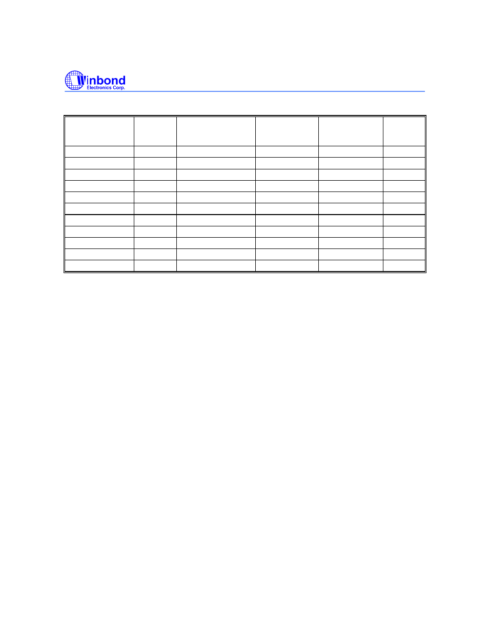 Rainbow Electronics W29C020C User Manual | Page 18 / 21