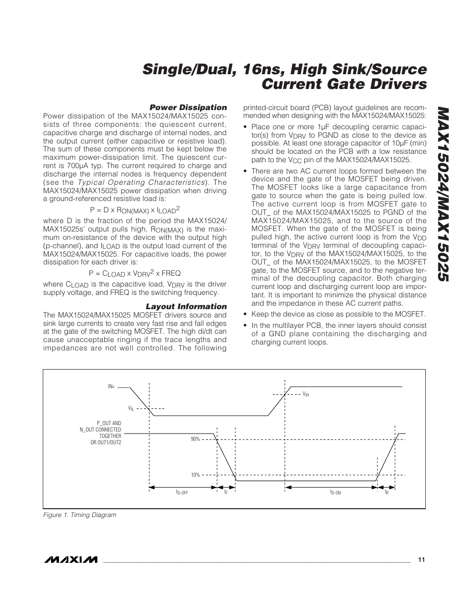 Rainbow Electronics MAX15025 User Manual | Page 11 / 16