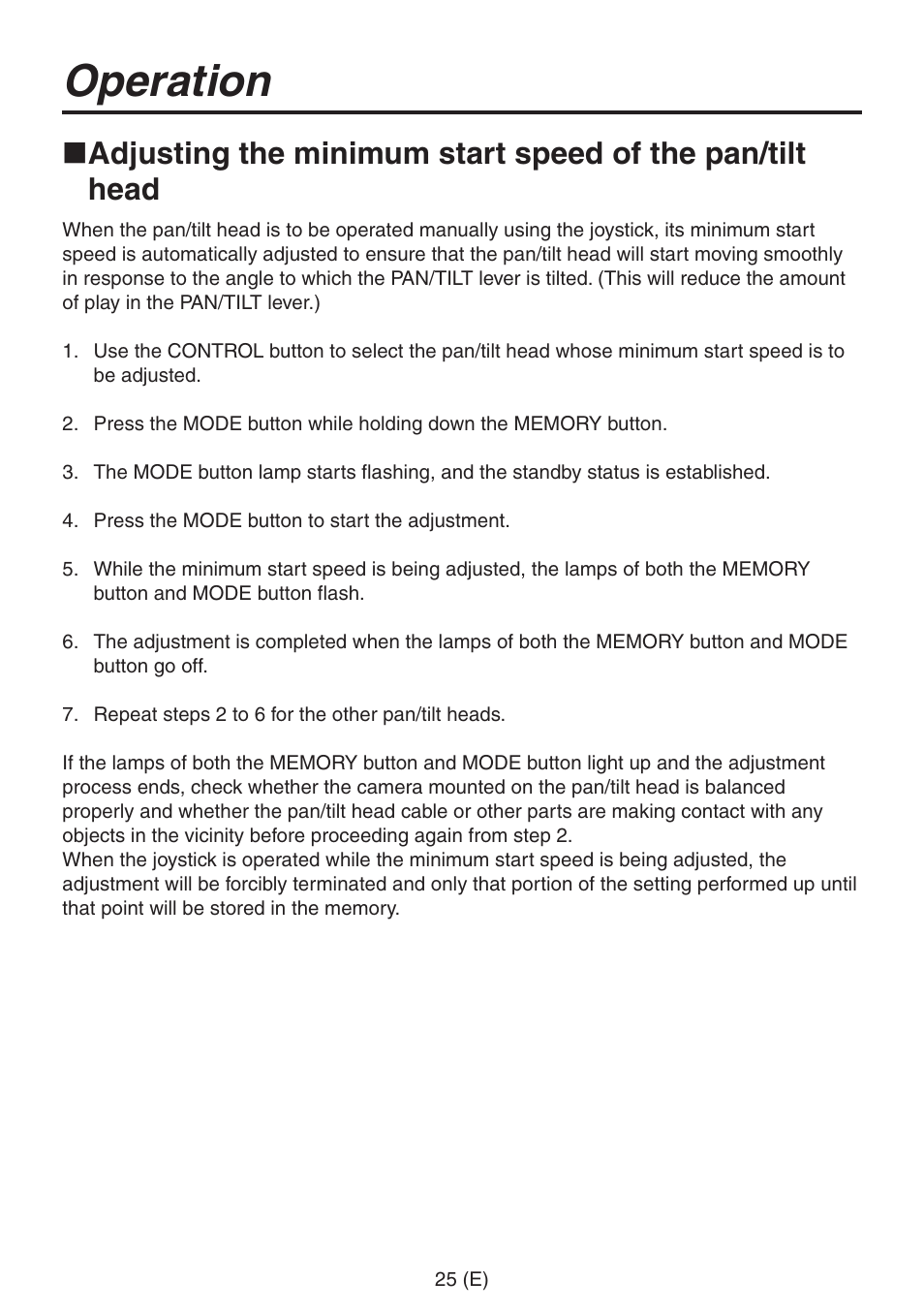 Operation | Panasonic AW-RP555 User Manual | Page 26 / 296