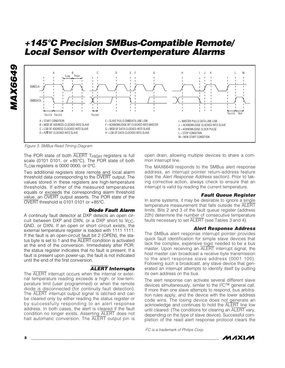 Alert | Rainbow Electronics MAX6649 User Manual | Page 8 / 15