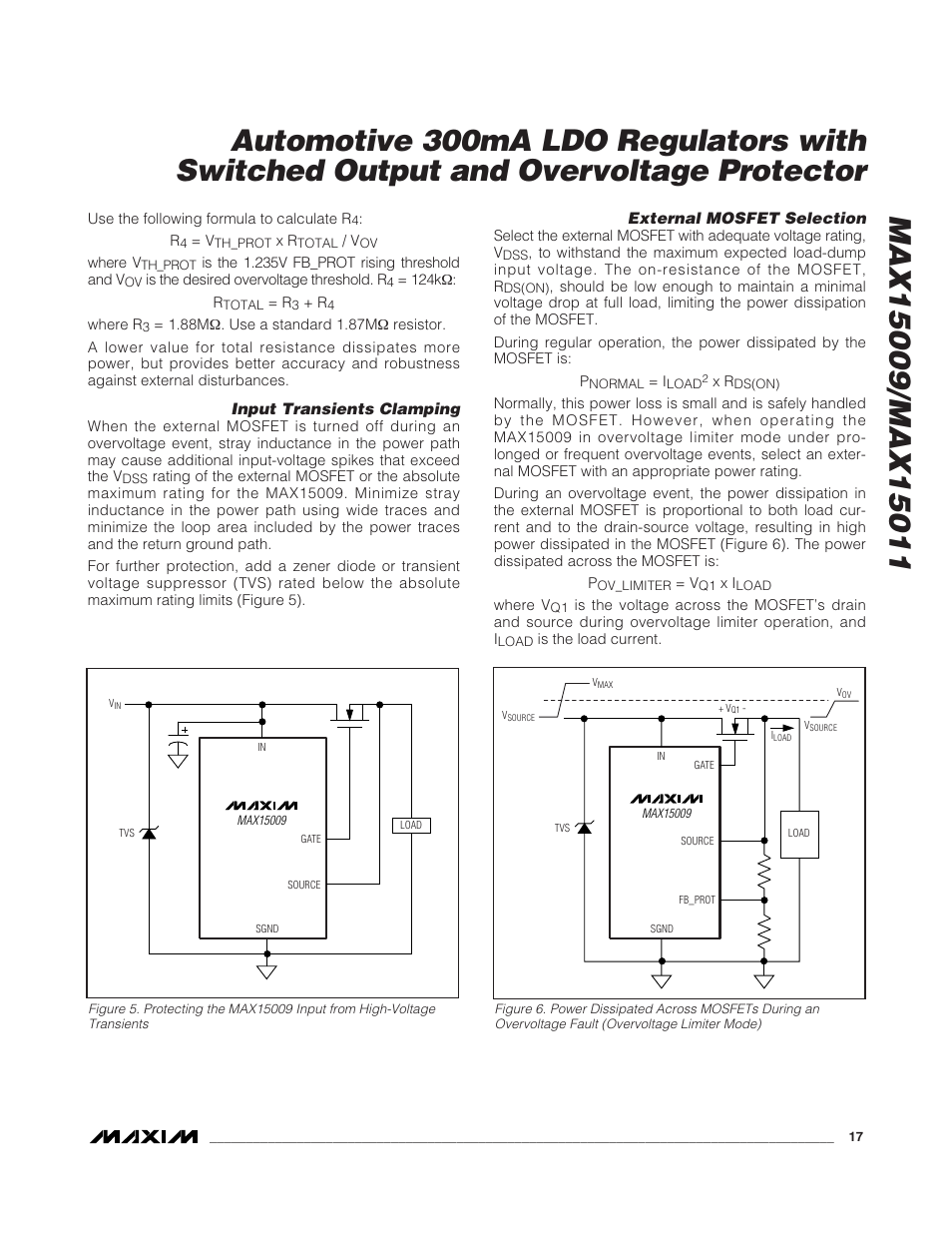 Rainbow Electronics MAX15011 User Manual | Page 17 / 24