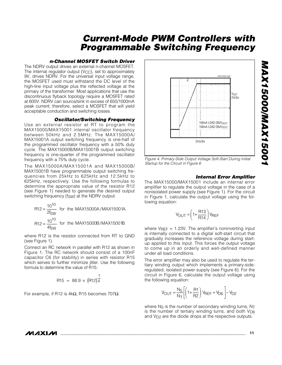 Rainbow Electronics MAX15001 User Manual | Page 11 / 18