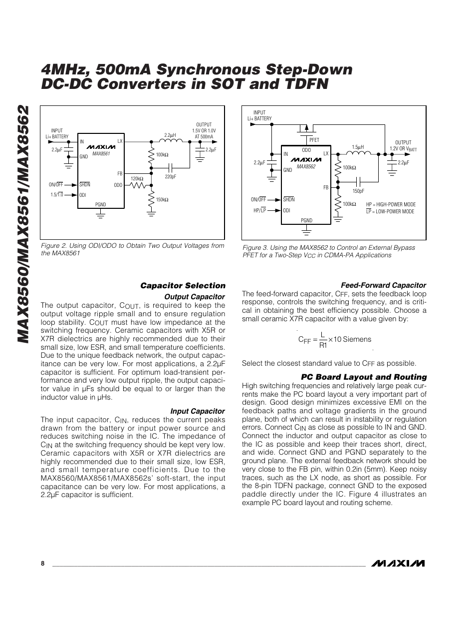Rainbow Electronics MAX8562 User Manual | Page 8 / 12