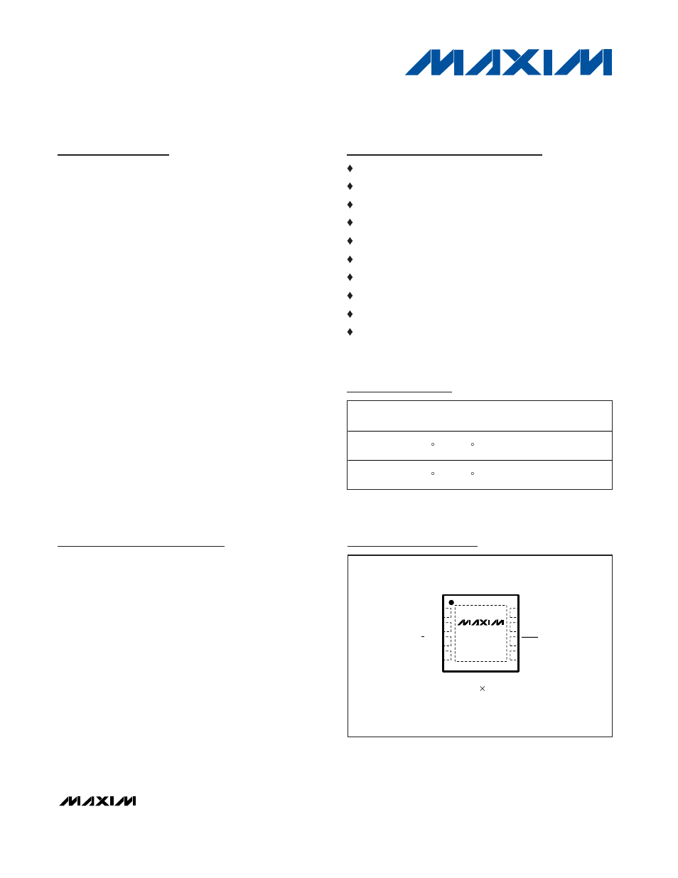 Rainbow Electronics MAX8719 User Manual | 10 pages