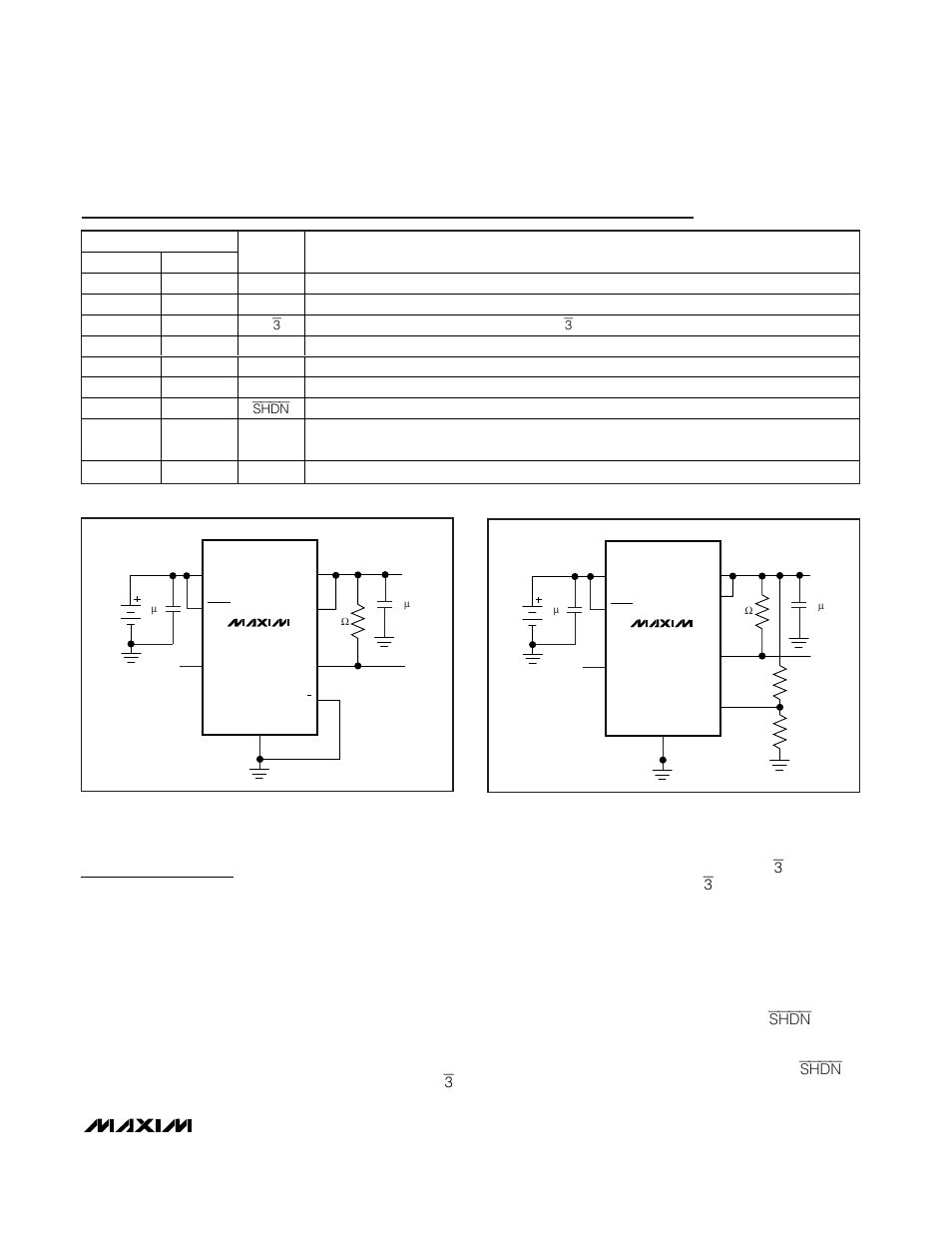 Detailed description, Pin description | Rainbow Electronics MAX8719 User Manual | Page 7 / 10