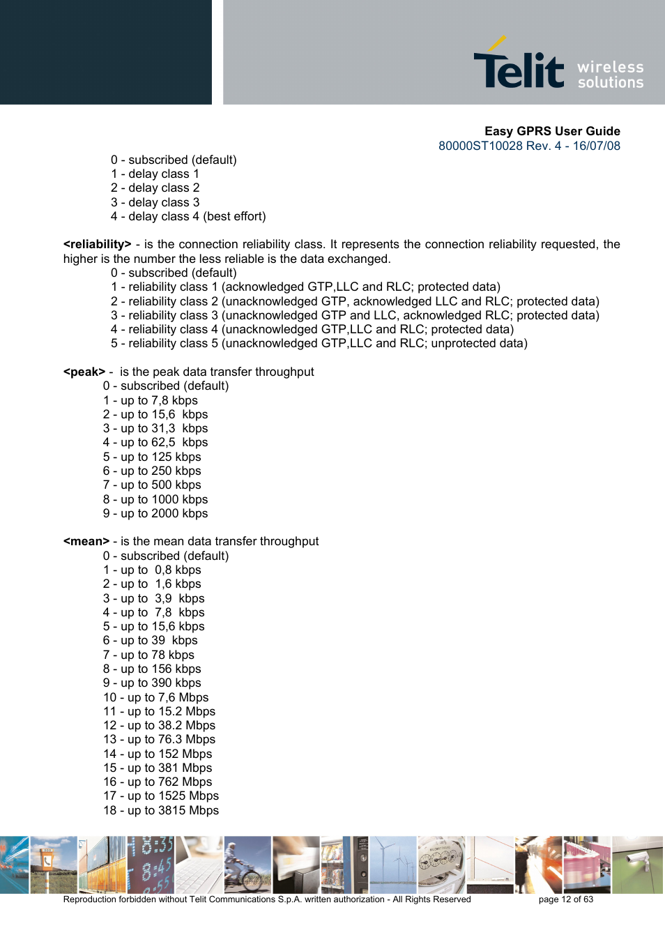 Rainbow Electronics GM862-QUAD-PY User Manual | Page 12 / 63