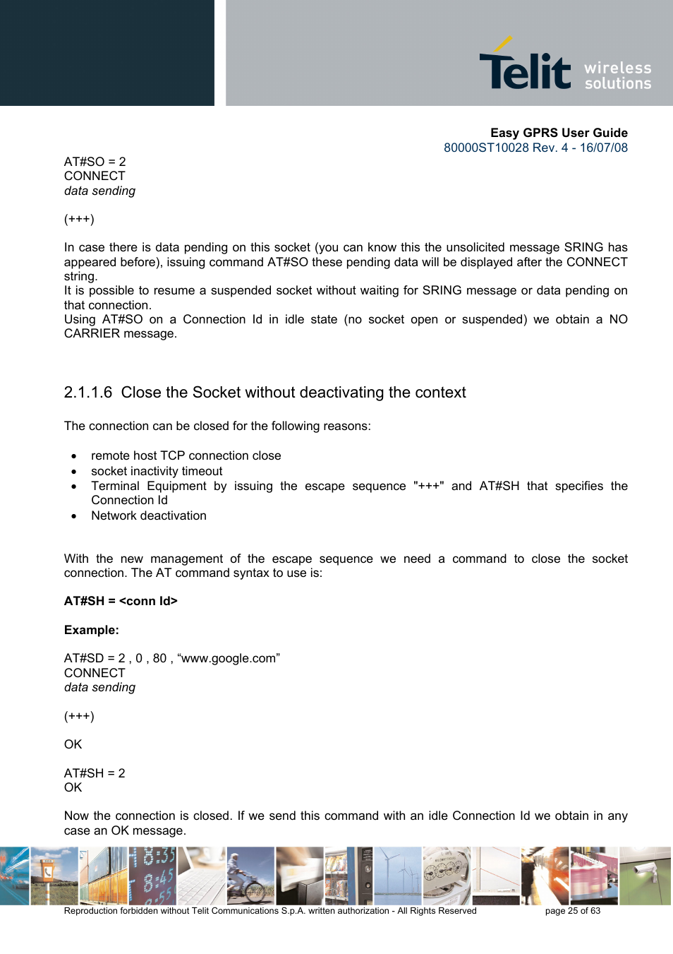 Rainbow Electronics GM862-QUAD-PY User Manual | Page 25 / 63