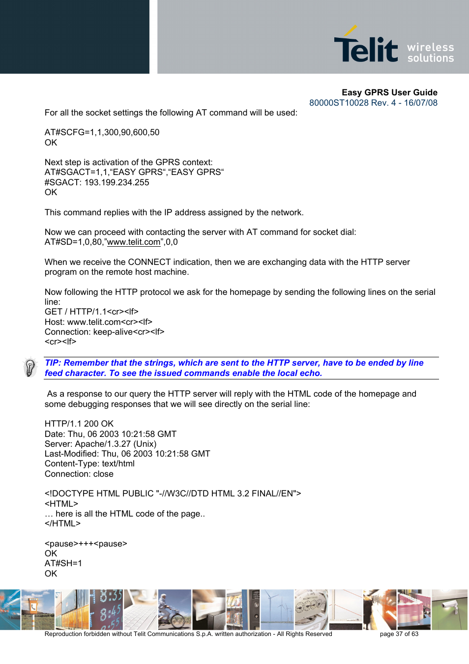 Rainbow Electronics GM862-QUAD-PY User Manual | Page 37 / 63