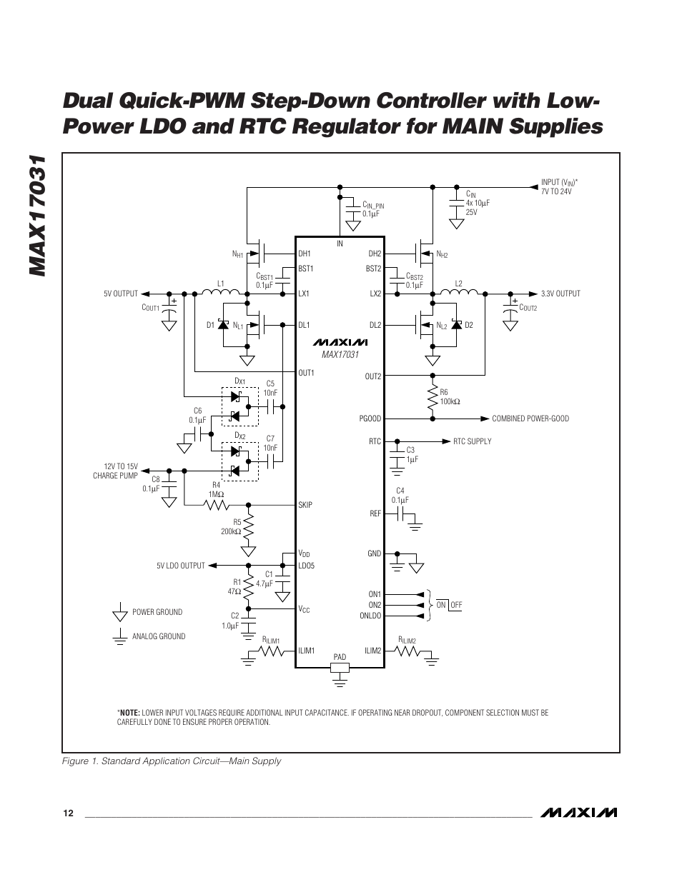 Rainbow Electronics MAX17031 User Manual | Page 12 / 24