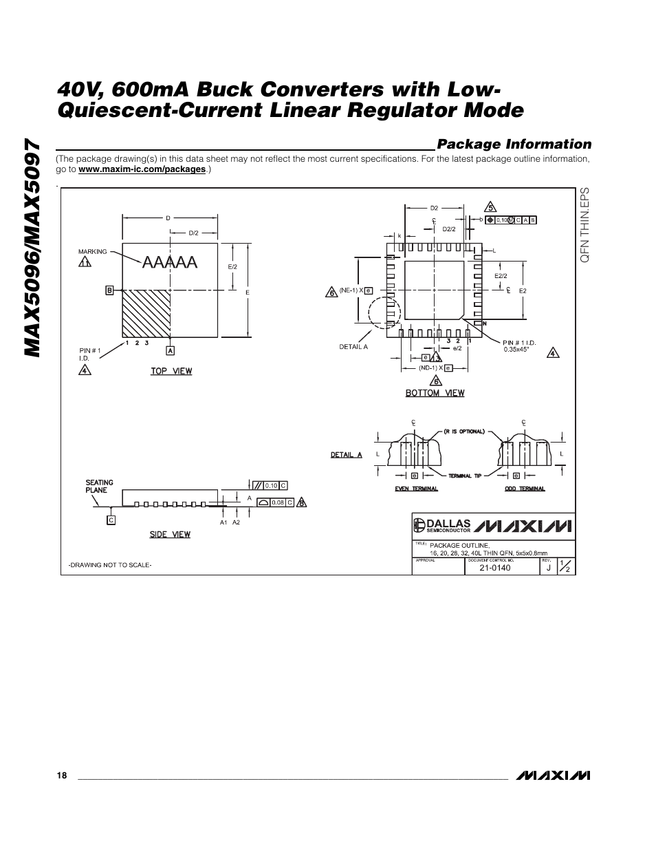 Rainbow Electronics MAX5097 User Manual | Page 18 / 20