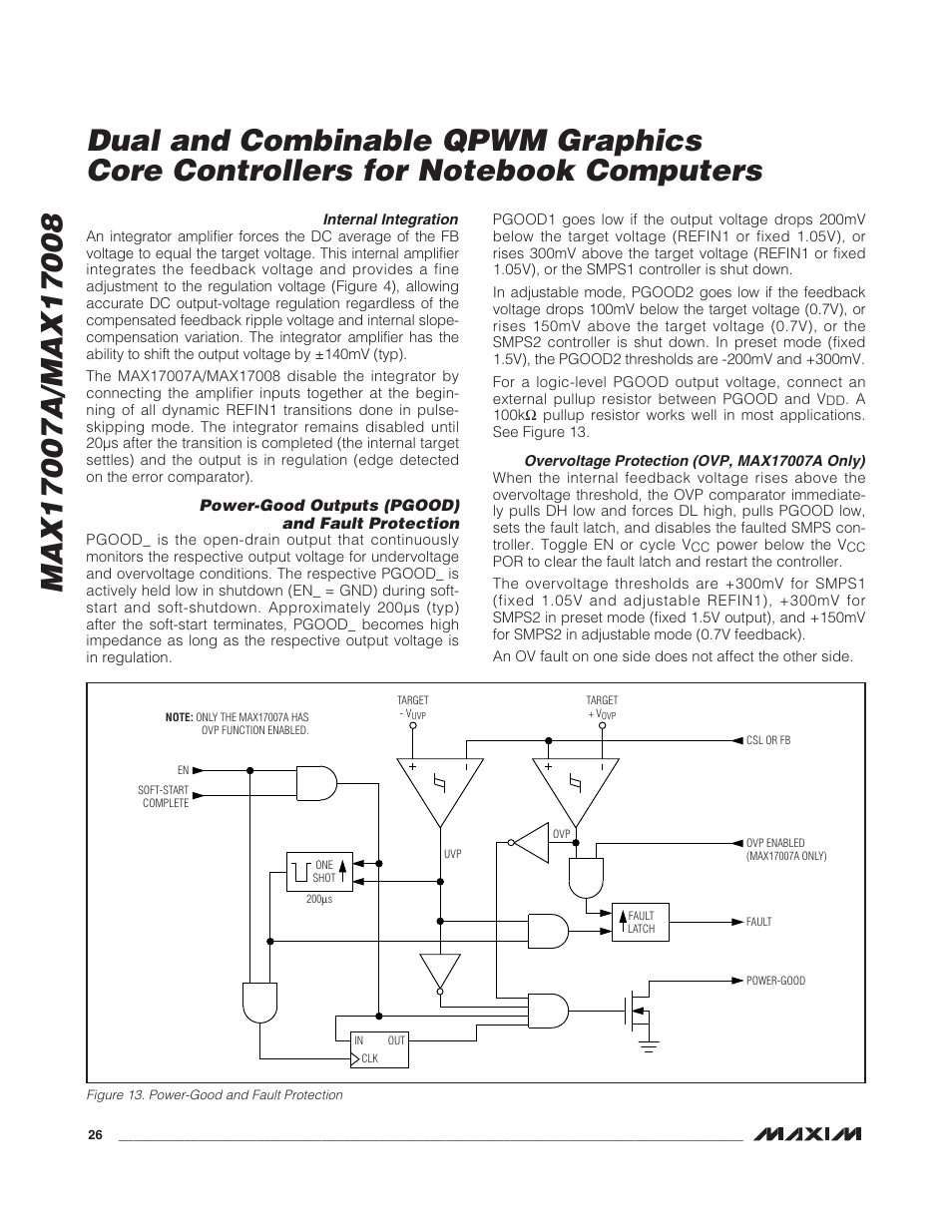 Rainbow Electronics MAX17008 User Manual | Page 26 / 36