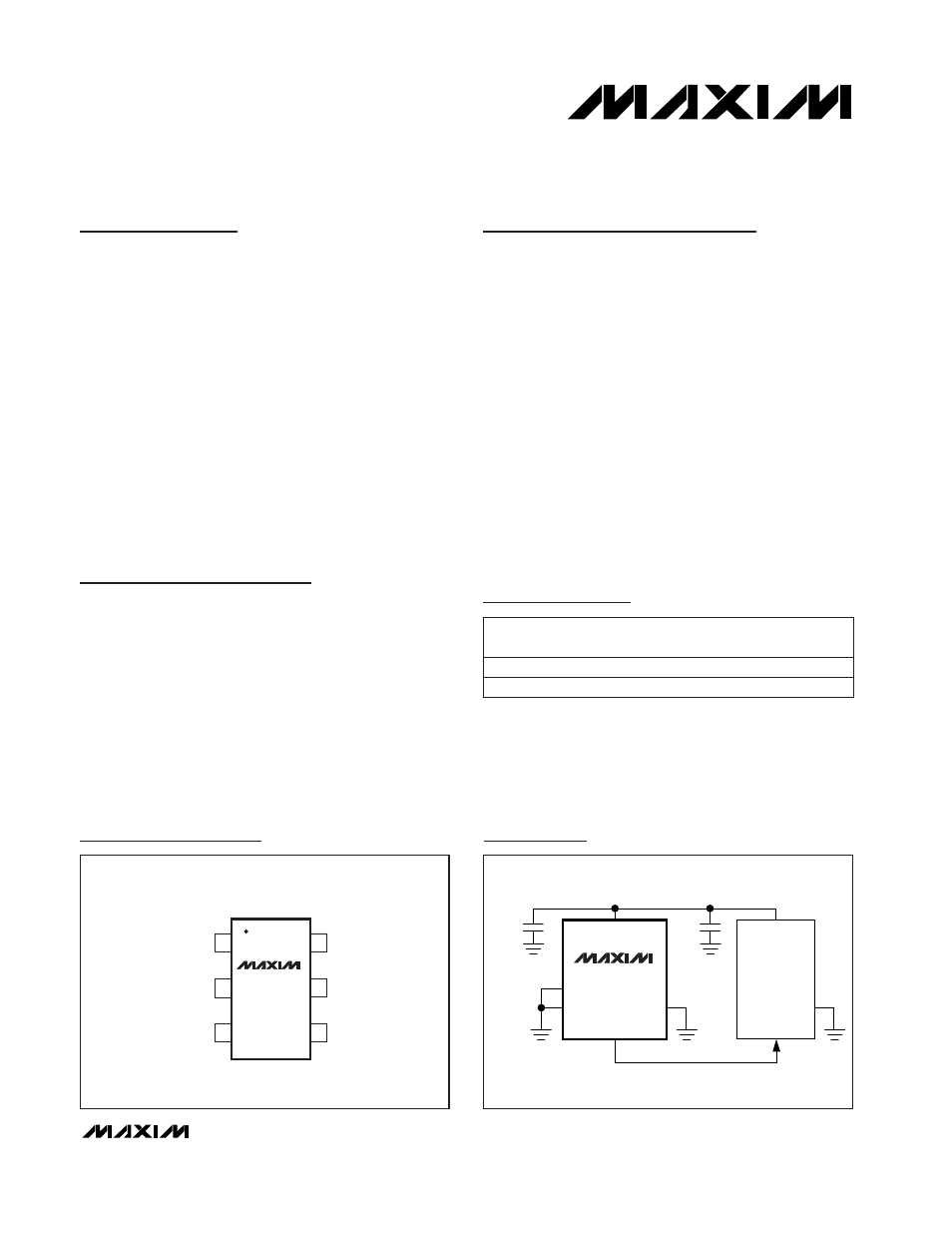 Rainbow Electronics MAX6577 User Manual | 8 pages
