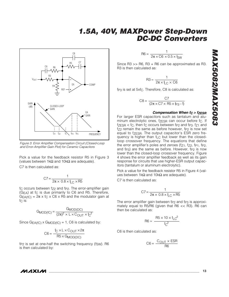 Rainbow Electronics MAX5083 User Manual | Page 13 / 18