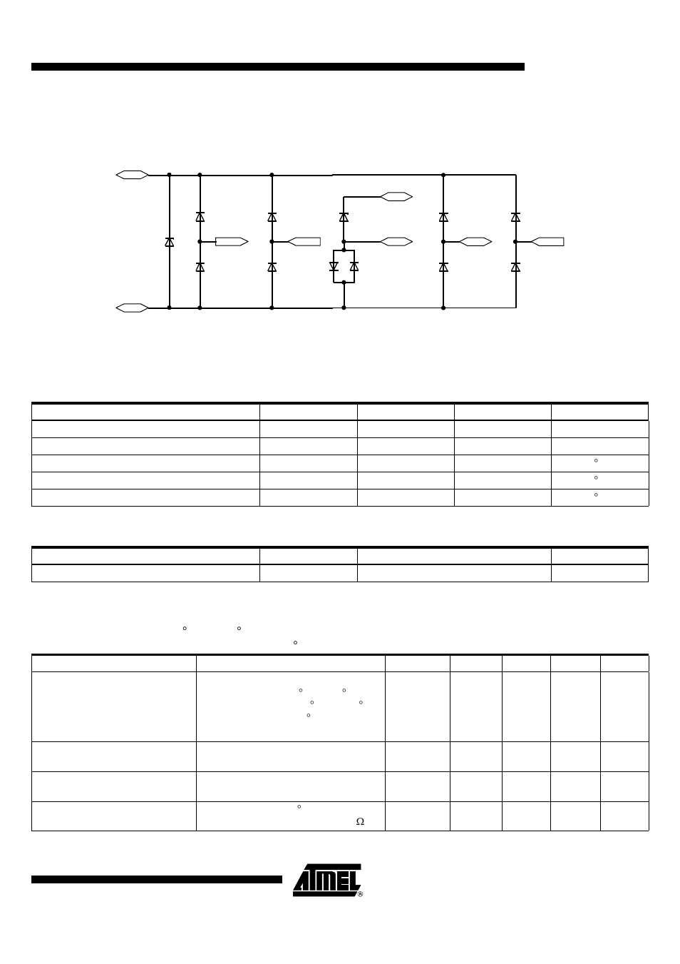 Absolute maximum ratings, Thermal resistance, Electrical characteristics | Rainbow Electronics T48C862-R3 User Manual | Page 11 / 107